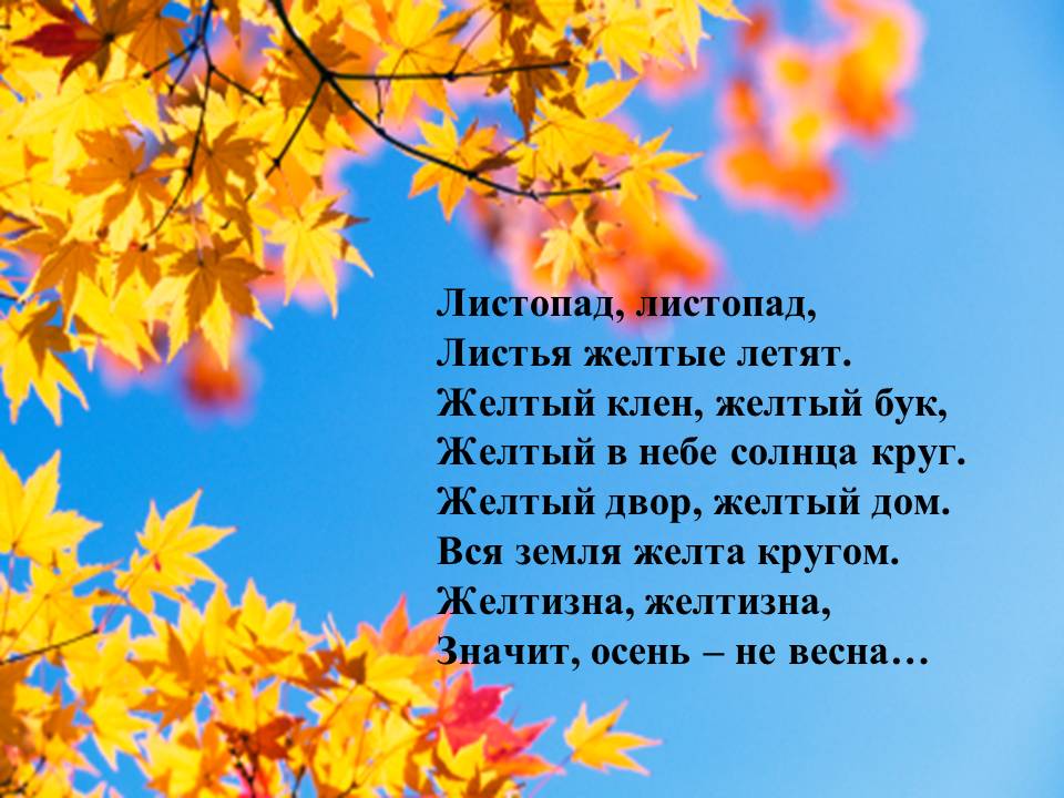 Стих про осень 20 строчек 4 класс Стих про осень 20 строчек 4 класс